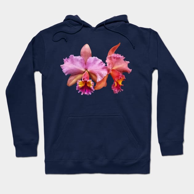 Cattleya Orchid George King Serendipity Hoodie by SusanSavad